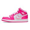1 Mid Hyper Pink White GS 555112-611