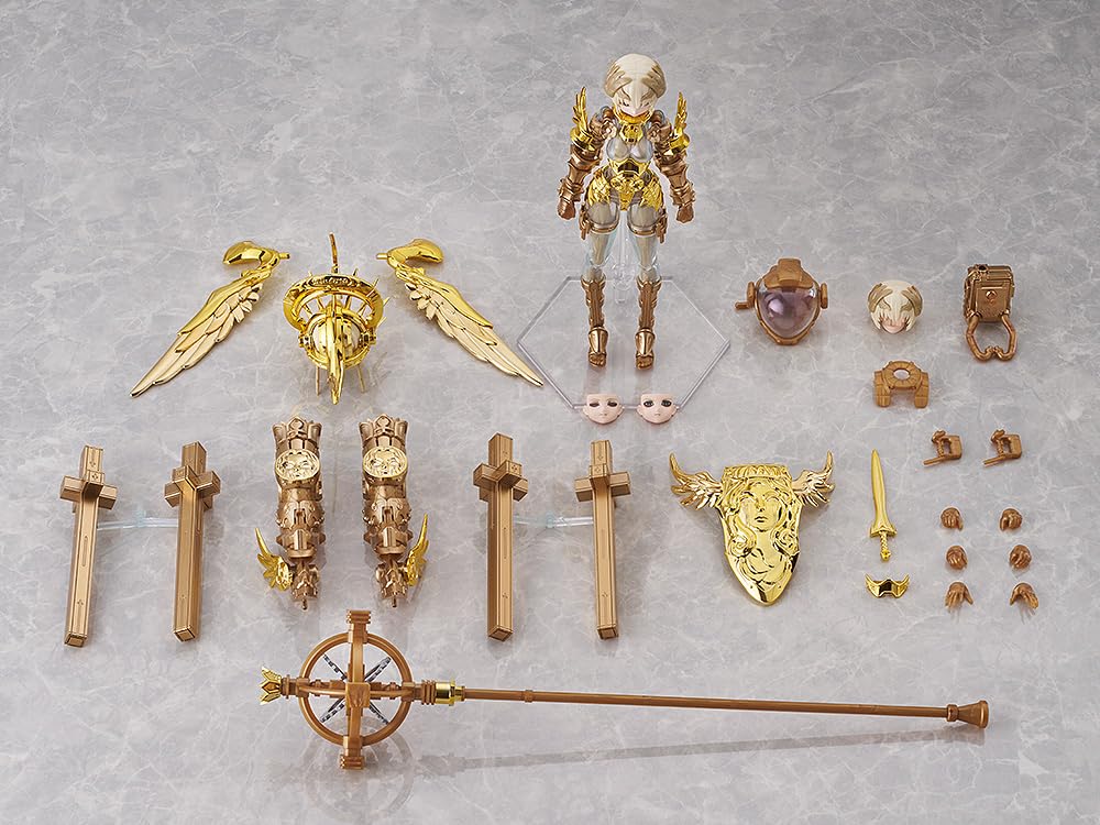 Max Factory PLAMAX GODZ ORDER GO 05 Overlord Gabriel DX Plated Assembled Plastic Model Ver. Non-Scale