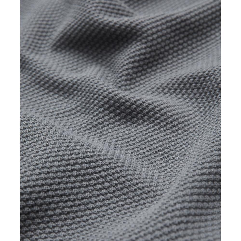 Lululemon Textured Knit Crewneck Sweater Solar Grey