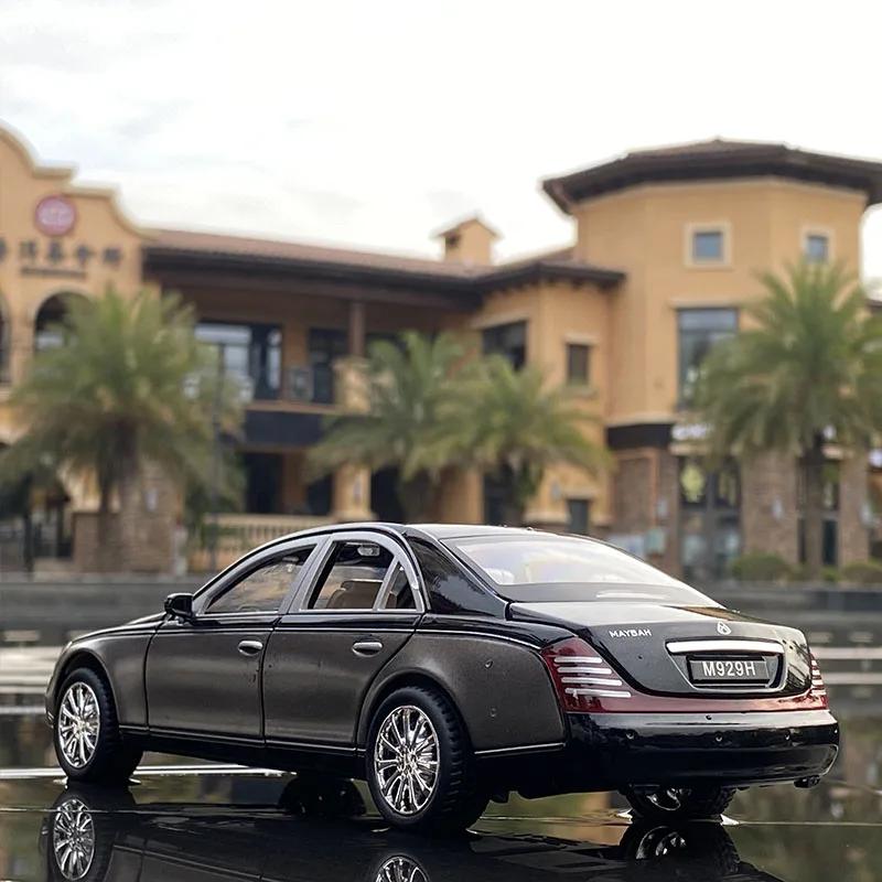 1:24 Maybach 62s S650 Alloy Car Model Diecasts & Toy Vehicles Toy Car Metal Collection Toy Kid Toys for Children Kids Gifts