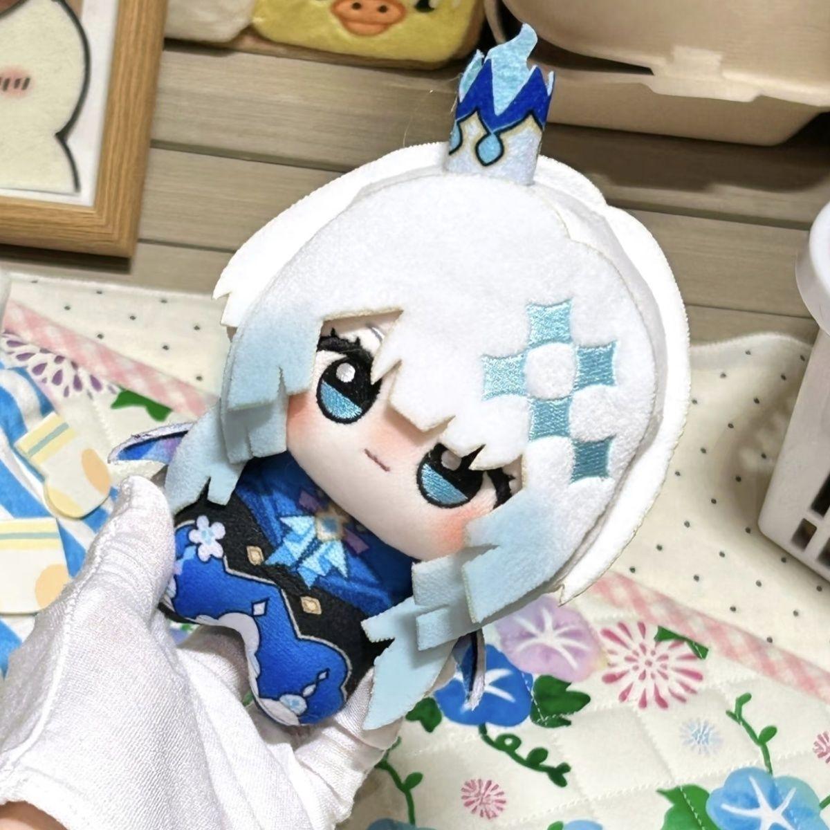 10cm Anime Honkai Star Rail Cerydra Plüschtier Stoffpuppe Spielzeug Cerydra Plüsch Anhänger Schlüsselanhänger Kawaii Puppe Geburtstags-Weihnachtsgeschenke