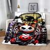 Christmas Nightmare Blanket Durable Comfort Perfect for Bed Seaside Couch All-Season Use Playful Design Ideal Gift for Friends Family Couples Picnic