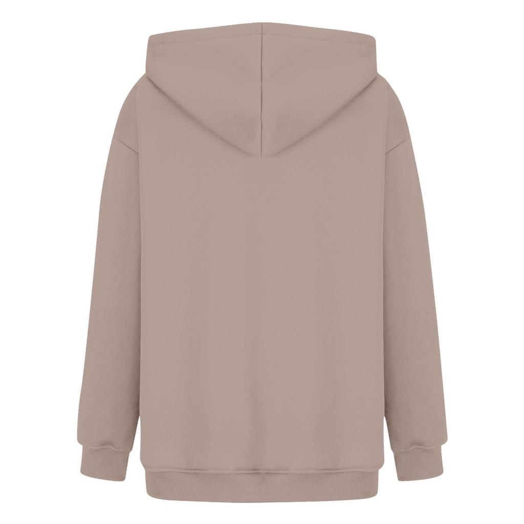 Dámské dvoudílné soupravy mikina tepláková souprava s nadměrnou mikinou volné podzimní módní tepláky s kapsami