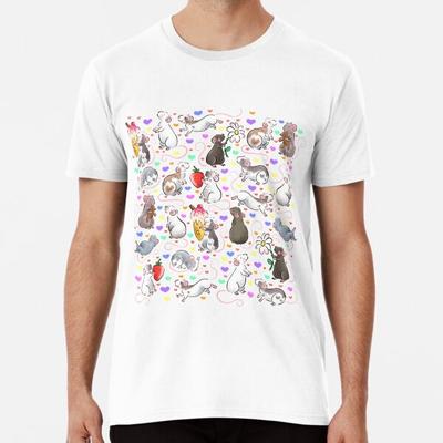 J'adore les rats T-Shirt S-5XL Meilleur T-Shirt