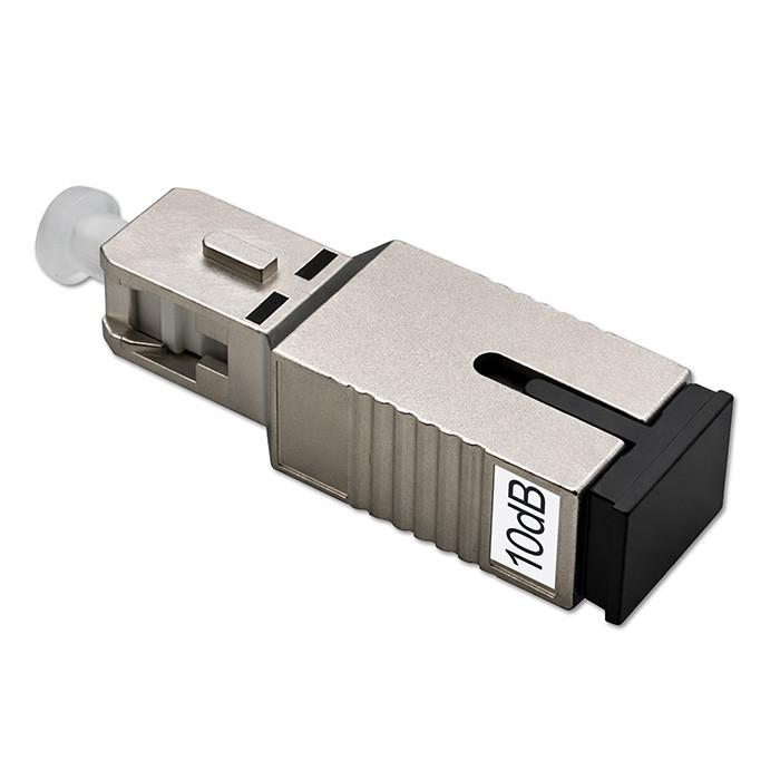 Qoltec Tłumik światłowodowy SC/UPC (F) - SC/UPC (M) | Singlemode | 10dB
