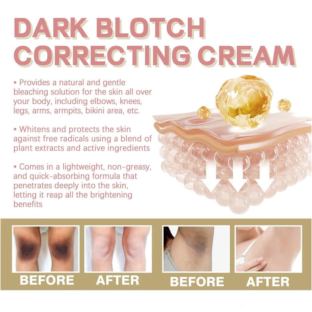 Body Whitening Cream Underarm Knee Buttocks Private Bleach Remove Melanin Pigmentation Improve Dull Nourish Brighten Skin Care