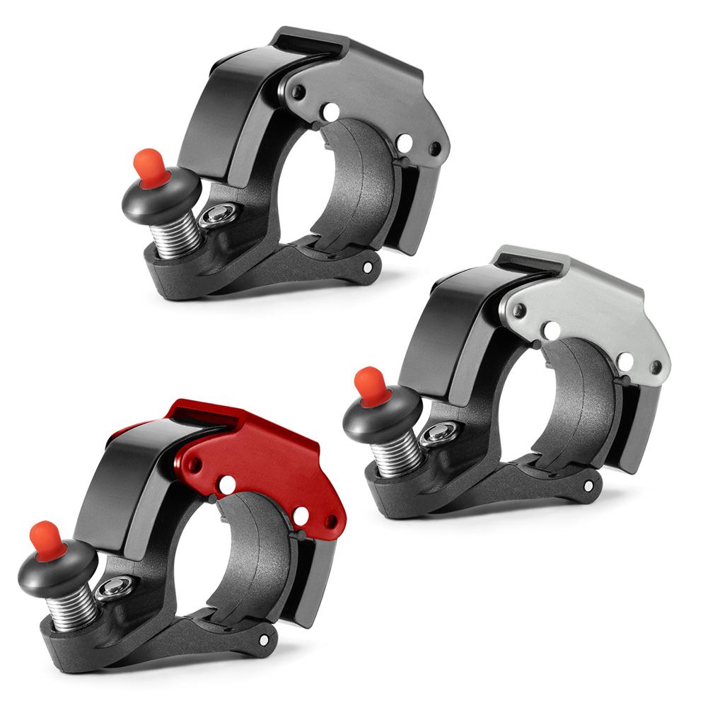 Bike Bells C Shape Hidden Bicycle Bells 22 2mm Handlebars Clear Long