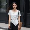 MIXMAX Casual Versatile Temperament Fashionable Age Reducing and Slimming Short-Sleeved T-shirt