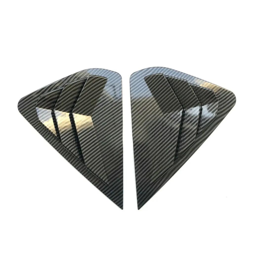 For Nissan Altima Sedan 2013 2014 2015-2018 ABS Plastic Rear Window Quarter Louver Cover Side Vent Trim Car Adhesive Accessories