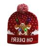 Hats Autumn and Winter Christmas LED Lights Knitted Hats Colorful Lights Party Adult Christmas Hats Wool Hats Wholesale