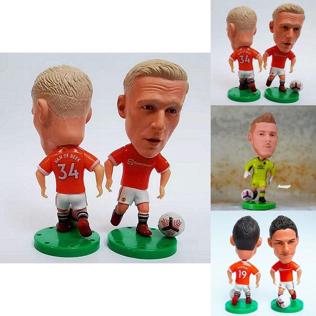 Soccer Player Mini Figures Sports Model Dolls For Home Decoration