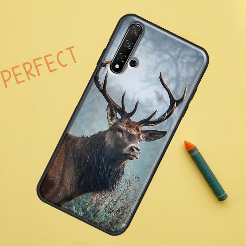 

Deer For Huawei Nova 8i 12i 11i 12s Y73 Y72 Y61 Y91 Y90 Y70 Y60 9 10 SE P30 P40 Lite P60 Pro Case Huawei Nova Y73