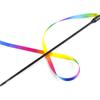 Pet Interactive Toy Double-sided Rainbow Ribbon Funny Cat Stick Toys Pet Cat Teaser Toys Supplies