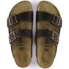 Brown Birkenstock Arizona BS Habana Men's/women's Regular Wide Sandals (0052531)