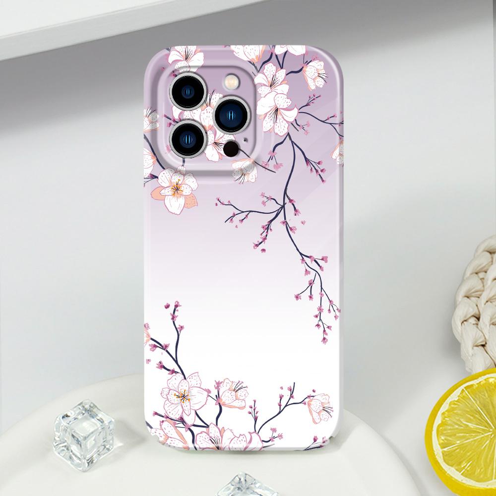 Pretty Wintersweet Phone Case For iPhone 13 12 11 7 8 6 6S Plus Pro Max Mini X XS XR SE 2020 2022 Film Hard Cover