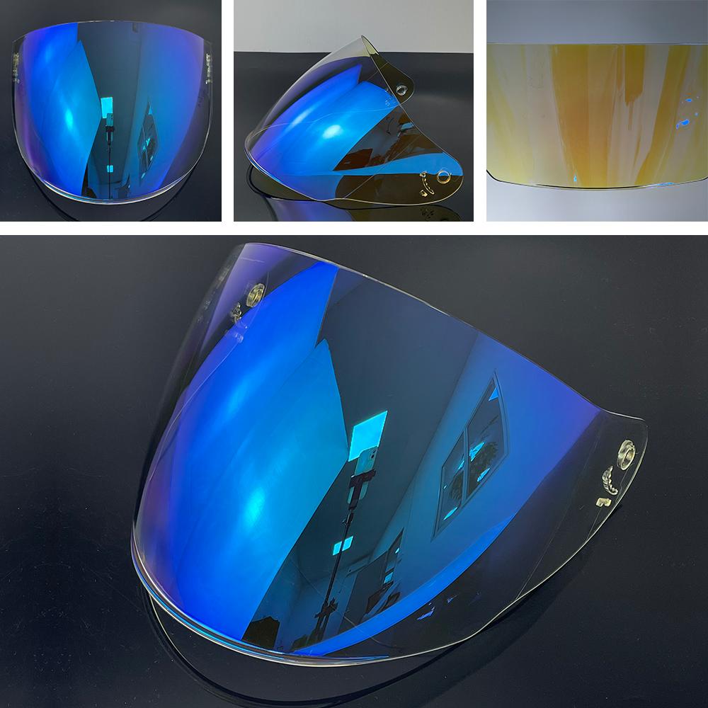 

OF608 Helmet Visor for LS2 OF608 Viseira Capacete Face Shield Replacement Sunscreen Accessories High Clarity Visière Teintée зніміть синього кольору