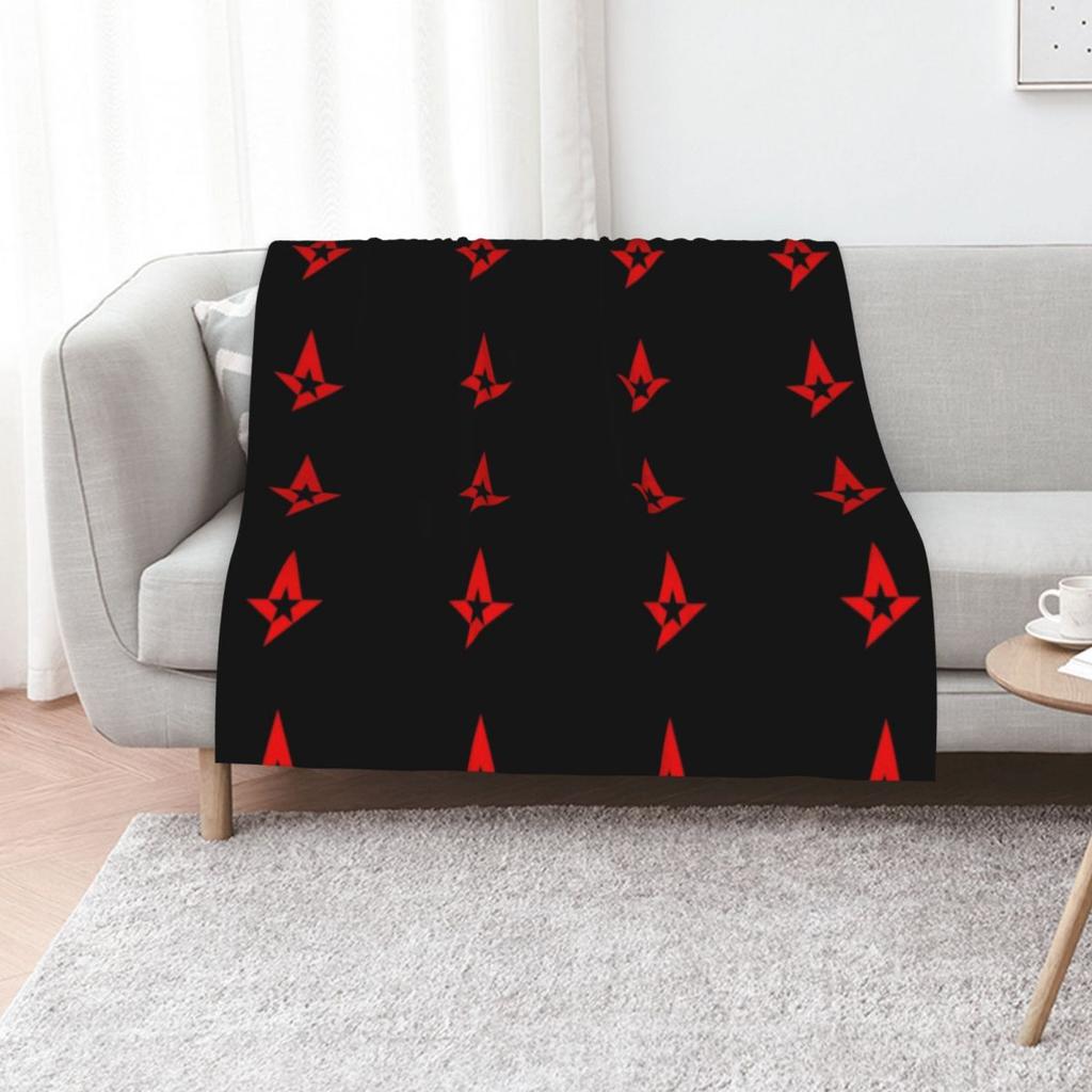 Astralis Cs:Go Esports Fps Team Mask - Counter Strike Global Offensive Throw Blanket Beach Sofa Polar Funny Gift Blankets