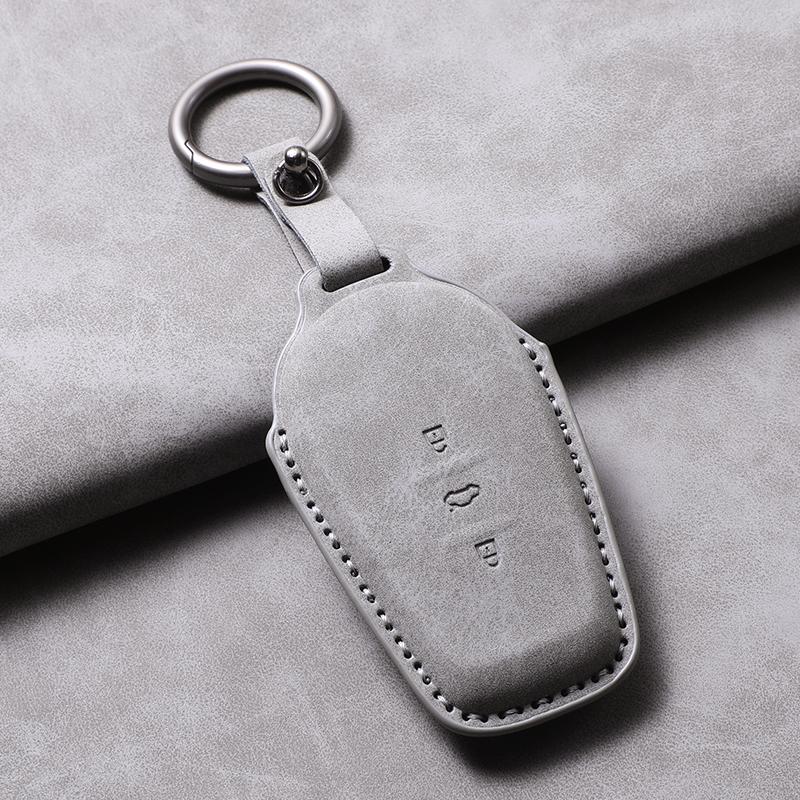 For Nissan N7 N7 Pro N7Max Leather Car Remote Key Case Cover Car Key Shell Anti-Scratch Protector Decorative Accessories