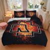 Metal Cross Flames Print 3Pcs Bedding Setduvet Cover With 2 Bedropillowcase Home Birthday Gift