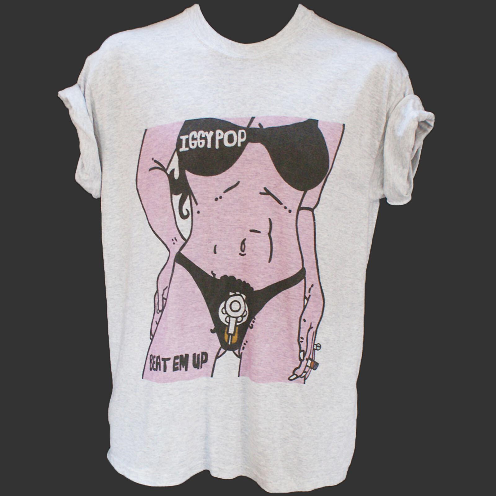 

Iggy Pop Punk Rock T-Shirt Mens Womens Tees Top unisex S-3XL 2XL