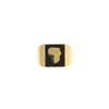 Africa Map Ring Black Oil Drop Charm Fashion Gold Color Jewelry Men Women Gifts Nigeria Ghana Congo Wedding Gifts Birthday Party