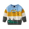 Boys Casual Sweater Autumn Children's Cartoon Jacquard Sweater