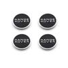 62mm 4 Peças Preto Range Rover Calotas Centrais de Roda Emblemas de Cubo - Para Evoque Defender Discovery Sport Vela Tamanho