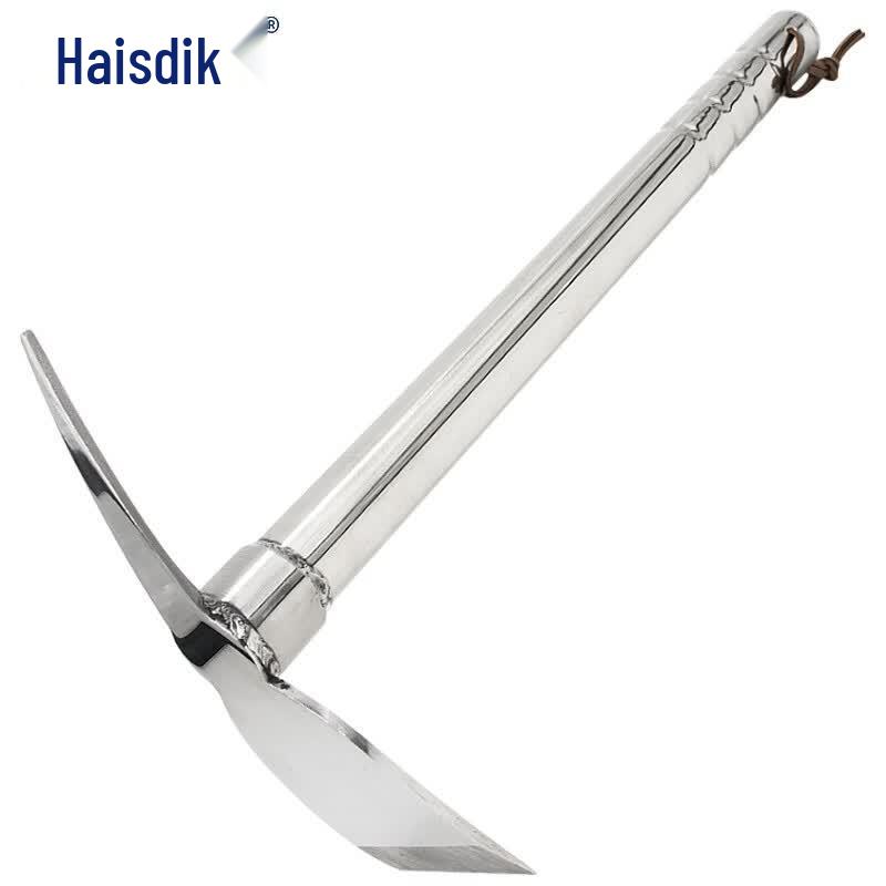 HAISIDIKE HKxy-36 Dual-Use Garden Hoe & Pickaxe Stainless Steel Hoe