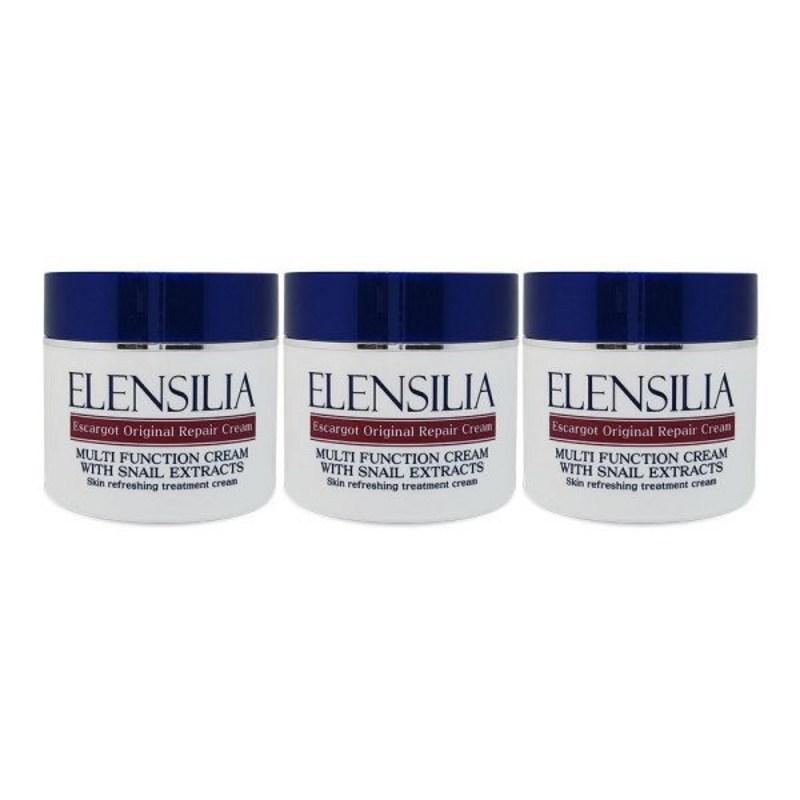 Elensilia Snail Cream 50ml Original Repair Firming & Wrinkle Improvement 3 Pcs