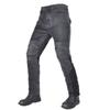Mens Motorcycle Riding Pants With Mesh Ventilation Stretch Fabric Anti-Fall Protection Silicone Pads Use