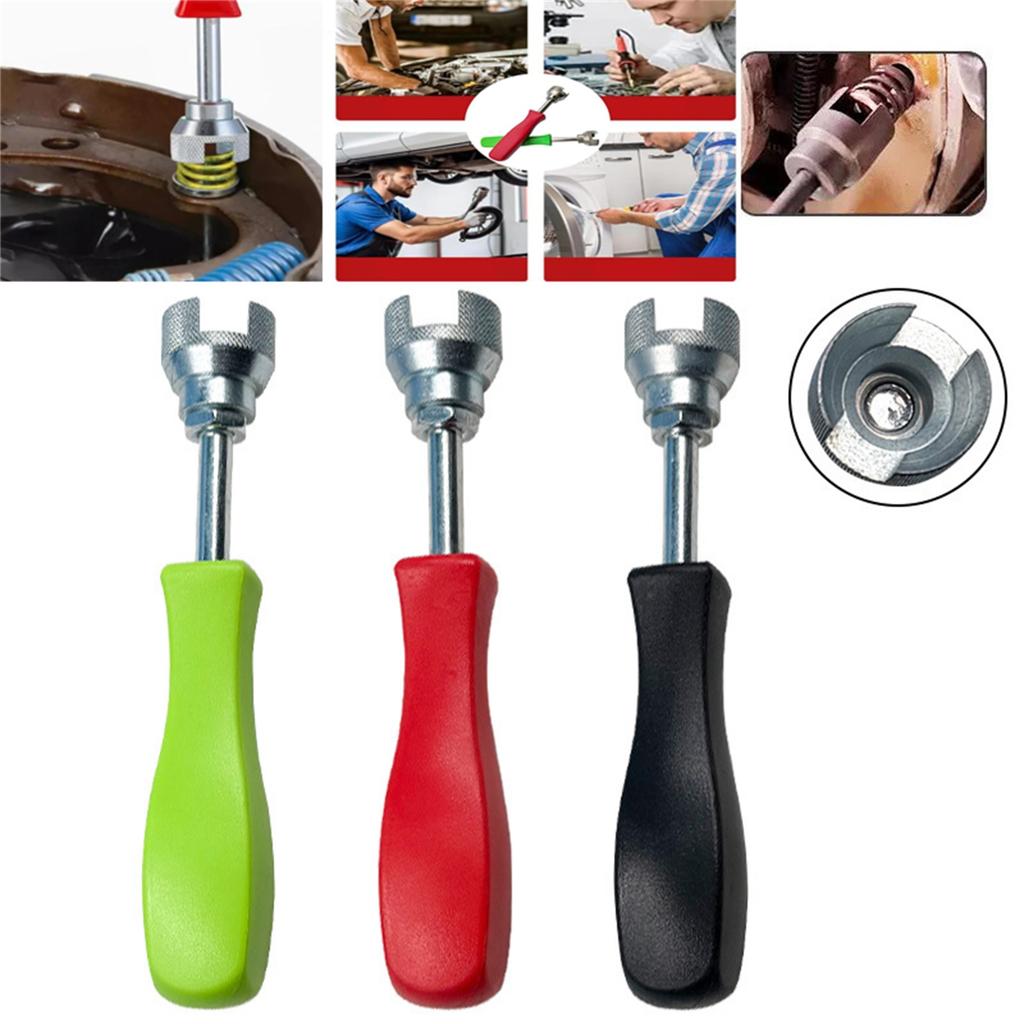 Brake Spring Compressor Tool, Drum Brake Spring Compressor Tool, Heavy Duty Installer For Car And Truck Maintenance Brake Shoe Remover Kit For Aut