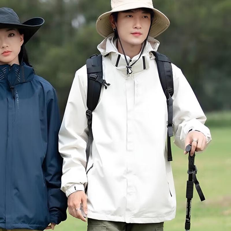 EILEIE Men s 3-in-1 Windproof Outdoor Jacket 3XL