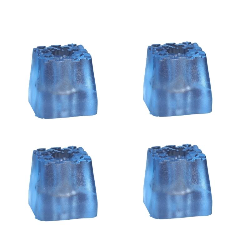 4 Piece Square Anti Slip Rubber Feet Pad For Speakers And Furniture With Enhances Grip And Shock Absorption