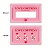 30PCS Pink Valentine's Day Scratch Cards DIY Couple Interactions Lucky Scratch Cards Surprise Gifts Romantic Reward Tickets