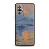 Claude Monet Impressionism Painter Phone Case For Xiaomi Redmi Note 14 13 5G 10 11 12 Pro Plus 4G 14C 13C 12C 10C Black Cover