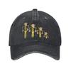 Classic Lucky Luke Daltons Yellow Child Escape Prison Baseball Cap Unisex Style Distressed Cotton Snapback Cap Outdoor Hats Cap