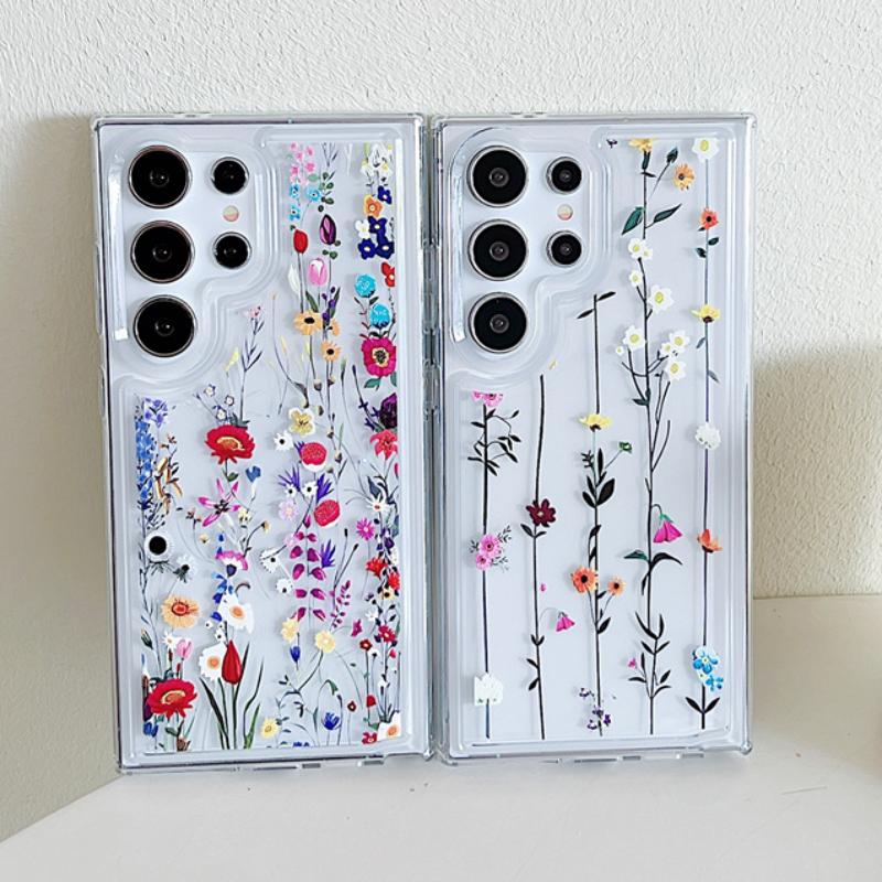 

Cute Floral Clear Case For Samsung Galaxy A35 A55 A15 A25 A54 A14 A24 A34 A53 A13 A23 A33 A73 A32 A52 A72 Soft TPU Back Cover For Samsung A13 4G іржавий