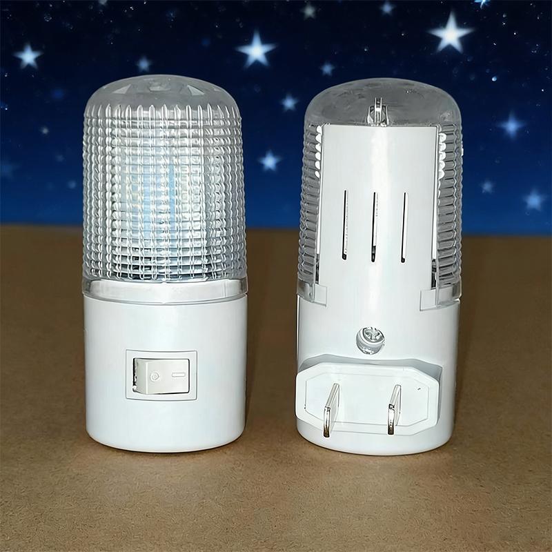 1Pc Led Night Light Eu/Us Plug Emergency Light Living Room Bedroom Light Wall Mounted Home Bedside Lamp Kid Baby