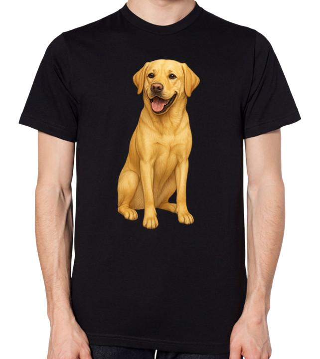 Labrador Dog Unisex T-Shirt S разноцветный