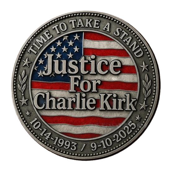

Charlie Kirk Memorial Coin Tribute to Truth Freedom Commemorative Coin Inspirational Souvenir for Fans 8