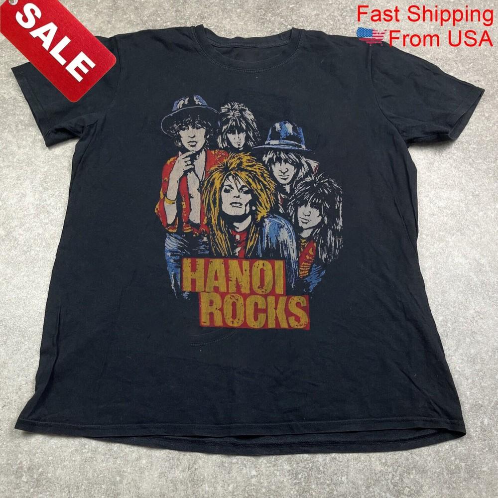

New Hanoi Rocks band Gift For Fans Unisex S-5XL Shirt ZC2210 - NEW118 Unisex T-Shirt XXXL