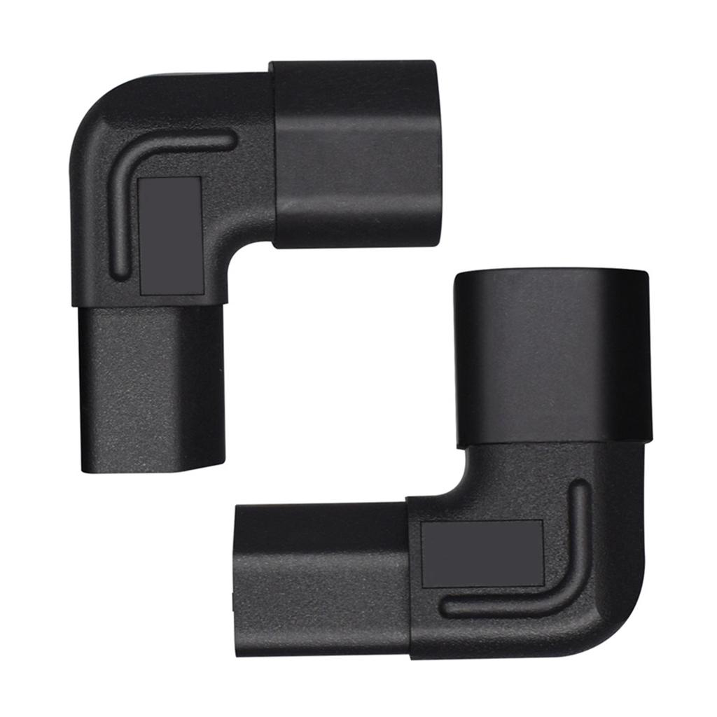 IEC320 C14 To C13 Adapter C14 To C13 Up/Down Angle Extension Power Adapter Power Adapter Sever Power Adapter For PC