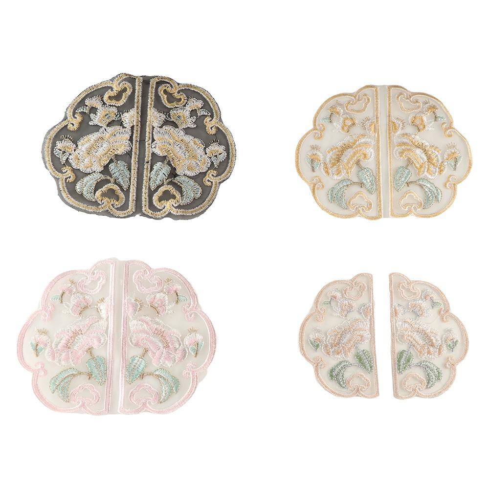 Vintage Chinese Style Embroidery Patches Elegant Clothes Sticker Clothing Applique Sewing