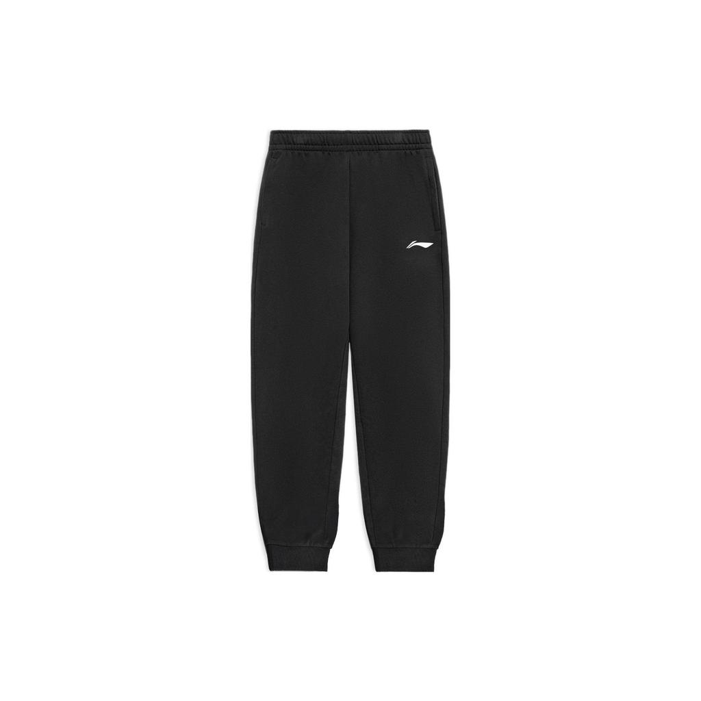 Li-Ning Training Series Tapered Casual Knit Sports Pants Men Bottoms Black AKLSG35-1