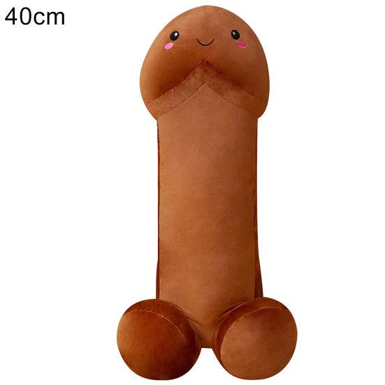 Cartoon Plush Stuffed Soft Simulation Penis Doll Cushion Xmas Girlfriend Gift