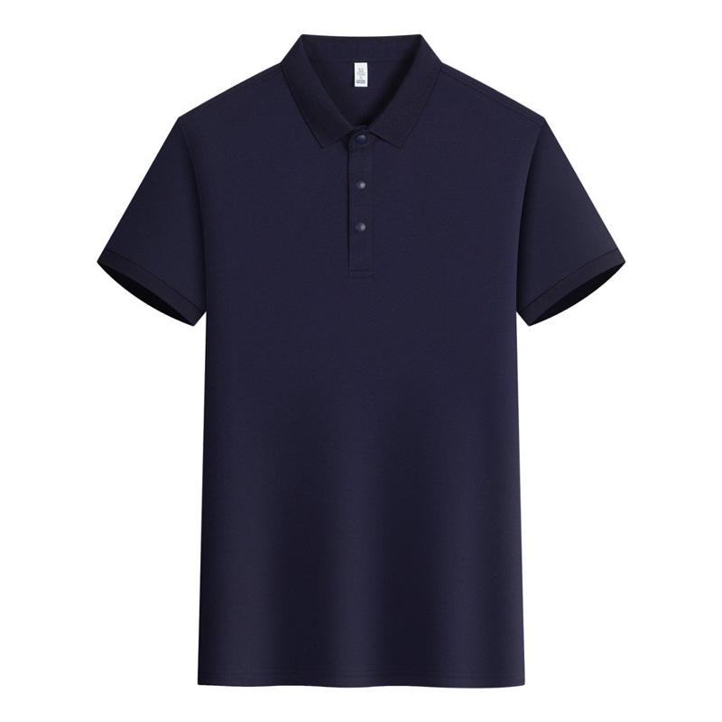 Men's Ice Silk Summer Polo Shirt, High Quality Custom Business Style