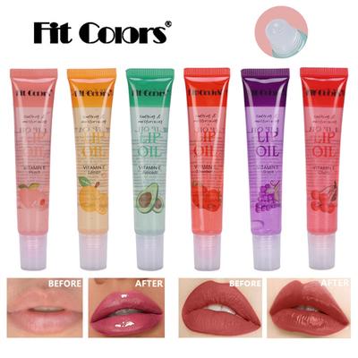 Fit Colors Fruit Roller Lip Oil Moisturizing Moisturizing Pearl Light Transparent Water Light Lip Glaze