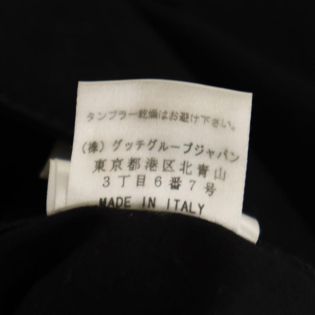 GUCCI made in Italy Midi length skirt 38 black stretch Women Used