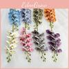 Flower Artificial Butterfly Orchid Wedding Hotel Restaurant Ornament Desktop