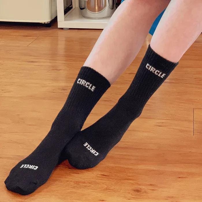 Small logo socks | Black